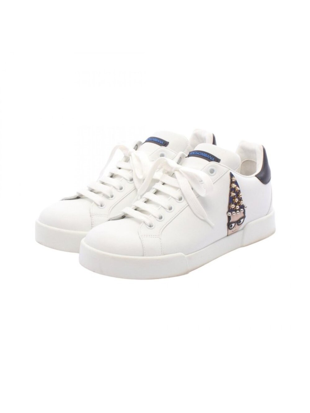 Dolce & Gabbana Sneakers Portofino #dgfamily Studs Leather